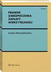 Prawne zabezpieczenia zapłaty wierzytelności w sklepie internetowym Wieszcz.pl