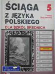 ŚCIĄGA Z JĘZYKA POLSKIEGO 5 - OŚWIECENIE w sklepie internetowym Wieszcz.pl