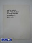 SKOROWIDZ TO PUBLIKACJI TOWARZYSTWA STRAŻNICA 1991-1994 w sklepie internetowym Wieszcz.pl