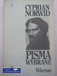 PISMA WYBRANE 1 WIERSZE w sklepie internetowym Wieszcz.pl