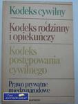 KODEKS CYWILNY, KODEKS RODZINNY I OPIEKUŃCZY w sklepie internetowym Wieszcz.pl