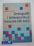 ORTOGRAFII I INTERPUNKCJI NAUCZĘ SIĘ SAM w sklepie internetowym Wieszcz.pl