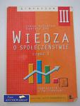 WIEDZA O SPOŁECZEŃSTWIE GIM III CZĘŚĆ 1 w sklepie internetowym Wieszcz.pl