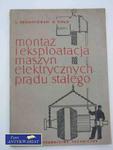 MONTAŻ I EKSPLOATACJA MASZYN ELEKTRYCZNYCH w sklepie internetowym Wieszcz.pl