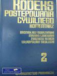 KODEKS POSTĘPOWANIA CYWILNEGO TOM II w sklepie internetowym Wieszcz.pl