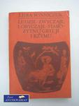 LUDZIE, ZWYCZAJE I OBYCZAJE GRECJI I RZYMU CZĘŚĆ I w sklepie internetowym Wieszcz.pl