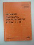 PROGRAM NAUCZANIA POCZĄTKOWEGO KL.I-III w sklepie internetowym Wieszcz.pl