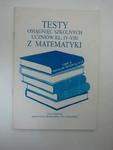 TESTY Z MATEMATYKI w sklepie internetowym Wieszcz.pl