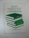 TESTY Z MATEMATYKI w sklepie internetowym Wieszcz.pl