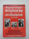 NAJSŁYNNIEJSZE HISTORIE MIŁOSNE XX WIEKU w sklepie internetowym Wieszcz.pl