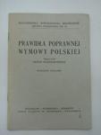 PRAWIDŁA POPRAWNEJ WYMOWY POLSKIEJ w sklepie internetowym Wieszcz.pl