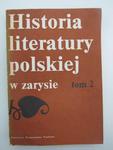 HISTORIA LITERATURY POLSKIEJ TOM 2 w sklepie internetowym Wieszcz.pl