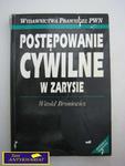 POSTĘPOWANIE CYWILNE W ZARYSIE - W. Broniewicz w sklepie internetowym Wieszcz.pl