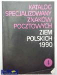 KATALOG SPECJALIZOWANYCH ZNAKÓW POCZTOWYCH 1990 w sklepie internetowym Wieszcz.pl