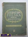 LITERATURA POLSKA OKRESU ROMANTYZMU w sklepie internetowym Wieszcz.pl