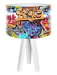 Modna lampa biurkowa MacoDesign Grafitti Style mini-foto-019w w sklepie internetowym Lampy Fabryka