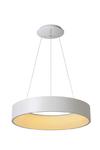 TALOWE LED - Lampa wisząca - Ø 60 cm - LED Dim. - 1x39W 3000K - White 46400/42/31 Lucide w sklepie internetowym Lampy Fabryka