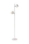 SKANSKA - Lampa podłogowa - LED Dim. - 2x5W 2700K - White 03703/10/31 Lucide w sklepie internetowym Lampy Fabryka