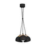 Lampa wisząca DAMA BLACK 3xE27 MLP6580 MILAGRO w sklepie internetowym Lampy Fabryka