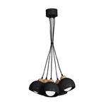 Lampa wisząca DAMA BLACK 5xE27 MLP6590 MILAGRO w sklepie internetowym Lampy Fabryka