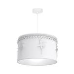 Lampa wisząca BALETNICA WHITE 1xE27 MLP4969 MILAGRO w sklepie internetowym Lampy Fabryka