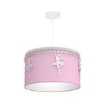 Lampa wisząca BALETNICA PINK 1XE27 MLP4974 MILAGRO w sklepie internetowym Lampy Fabryka