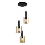 Lampa wisząca Sardo PND-5581-3A-BK+AMB ITALUX w sklepie internetowym Lampy Fabryka