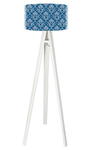 Lampa podłogowa drukowana MacoDesign Atramentowy deseń 50 cm tripod-foto-191p-w-50cm MacoDesign w sklepie internetowym Lampy Fabryka