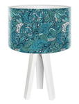 lampa biurkowa MacoDesign Turkusowa mandala mini-foto-250-w w sklepie internetowym Lampy Fabryka