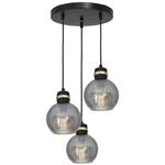 Lampa wisząca OMEGA BLACK / GOLD 3xE27 MLP6533 Milagro w sklepie internetowym Lampy Fabryka