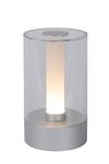 Lampa stołowa TRIBUN Ø 9 cm LED Dim. 1x3W 3000K 3 StepDim Satin Chrome 26501/03/12 Lucide w sklepie internetowym Lampy Fabryka