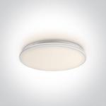 Aidonia 62154/W/W biały plafon LED 3000K 24W; nieściemnialny zasilacz LED w zestawie ONE LIGHT w sklepie internetowym Lampy Fabryka