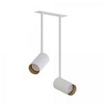 Lampa punktowa podtynkowa MONO SURFACE LONG II WHITE/GOLD 7678 Nowodvorski w sklepie internetowym Lampy Fabryka