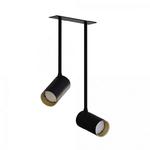 Lampa punktowa podtynkowa MONO SURFACE LONG II BLACK/GOLD 7682 Nowodvorski w sklepie internetowym Lampy Fabryka