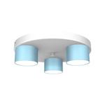Lampa sufitowa DIXIE Blue/White 3xGX53 MLP7551 Milagro w sklepie internetowym Lampy Fabryka