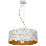 Lampa wisząca ZIGGY WHITE White/Gold 3xE27 MLP7569 Milagro w sklepie internetowym Lampy Fabryka