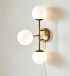 Kinkiet TRINITY Wall 3L Brass/White 108254 Markslojd w sklepie internetowym Lampy Fabryka