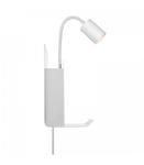 Kinkiet port USB biały ROOMI 2112551001 Nordlux w sklepie internetowym Lampy Fabryka