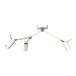 Lampa sufitowa IRIS White/Gold 3x mini GU10 MLP7273 Milagro w sklepie internetowym Lampy Fabryka