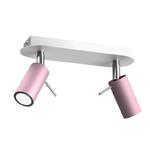 Lampa sufitowa PRESTON PINK/WHITE 2x mini GU10 MLP7627 Milagro w sklepie internetowym Lampy Fabryka