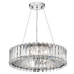 Lampa wisząca Crystal Skye – 8 źródeł światła KL-CRYSTAL-SKYE8 Elstead Lighting w sklepie internetowym Lampy Fabryka