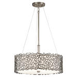 Lampa wisząca Silver Coral – 3 źródła światła KL-SILVER-CORAL-P-A Elstead Lighting w sklepie internetowym Lampy Fabryka