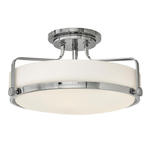 Półplafon Harper – 3 źródła światła – Polerowany chrom HK-HARPER-SFM-CM Elstead Lighting w sklepie internetowym Lampy Fabryka