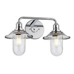 Kinkiet Rigby – 2 źródła światła – Polerowany chrom QN-RIGBY2-BATH-PC Elstead Lighting w sklepie internetowym Lampy Fabryka