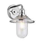 Kinkiet Rigby – 1 źródło światła – Polerowany chrom QN-RIGBY1-BATH-PC Elstead Lighting w sklepie internetowym Lampy Fabryka