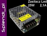 ZASILACZ transformator 25W taśma LED 12V DC /8886 w sklepie internetowym Light Perfect