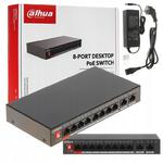 SWITCH POE PFS3010-8ET-96-V2 8-PORTOWY DAHUA w sklepie internetowym Alertkam