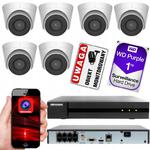 ​​​​​​Zestaw do monitoringu Hikvision Hiwatch 6 x HWI-T240H + HWN-4108MH-8P Dysk 1TB WD PURPLE 6 x HWI-T240H + HWN-4108MH-8P Dysk 1TB WD PURPLE w sklepie internetowym Alertkam