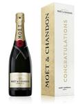 Szampan Moët & Chandon Brut Imperial Congratulations Box 0,75l w kartoniku w sklepie internetowym SmaczaJama.pl