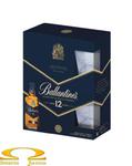 Whisky Ballantine's 12yo + 2 szklanki w sklepie internetowym SmaczaJama.pl